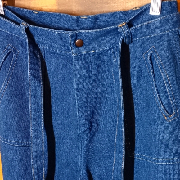 Vintage 70's Bohemian Denim Jeans Kmart 12 - Picture 3 of 6